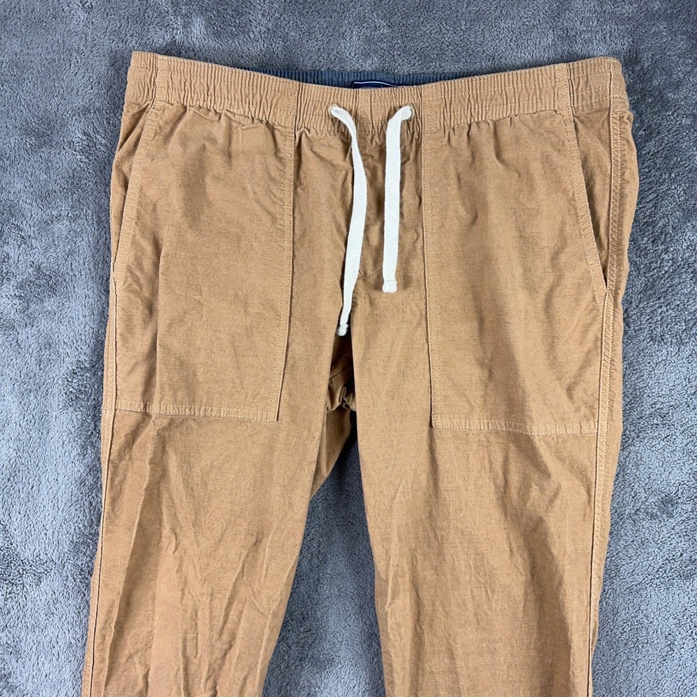 Vineyard Vines Pants Mens Large‎ Corduroy Jetty Tan Drawstring Casual Stretch